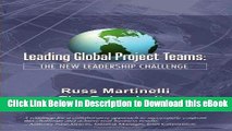 [Read Book] Leading Global Project Teams: The New Leadership Challenge Mobi