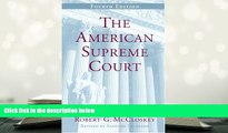 Kindle eBooks  The American Supreme Court, Fourth Edition (The Chicago History of American