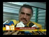 Vicente Fernandez intercede entre  Veronica y Cristian Castro