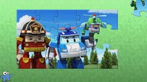 Car Puzzle Robocar Poli - Пазлы для детей - Мультик про машинки Робокар Поли