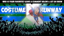La Pata De La Patrulla De Peppa Pig De Marvel Los Vengadores, Superman Batman | Niños Traje De Mostrar Animación De Peppa P