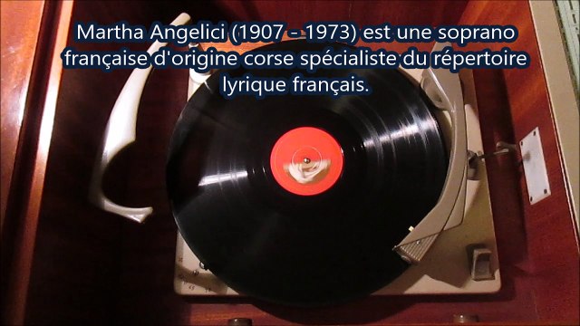 Madame Butterfly Acte II Sur la mer calmée par Martha Angelici (Un bel di, vedremo... de Puccini en français)
