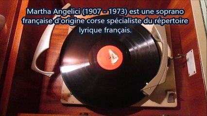 La Boheme On m'appelle Mimi par Martha Angelici (Si mi chiamano Mimi de Puccini en français) Je disque je veux)