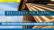 [Read Book] Cengage Advantage Books: Business Law: Text and Exercises Mobi