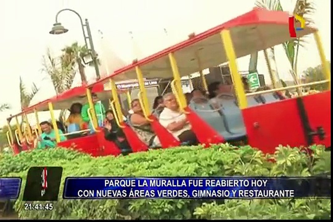 Centro de Lima: Parque La Muralla fue reabierto