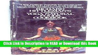 PDF [FREE] DOWNLOAD Yoga Natural Foods Cookbook Read Online