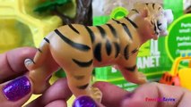 ANIMAL PLANET MEGA WILDLIFE DISCOVERY TOYS FOR KIDS PET ANIMALS RINO TIGER MONKEY ELEPHANT ZEBRA