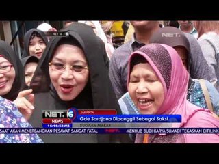 Suami Cawagub Sylvi Datangi Polda Metro - NET 16