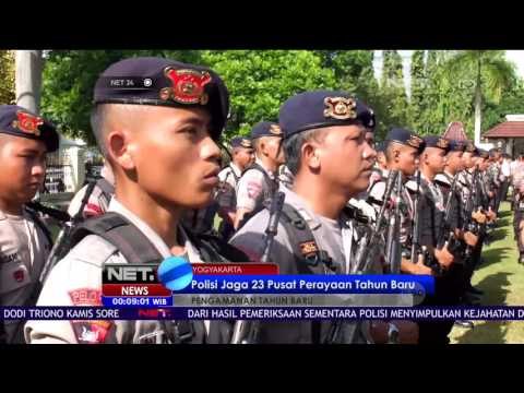 Polisi Jaga 23 Pusat Perayaan Tahun Baru - NET 24