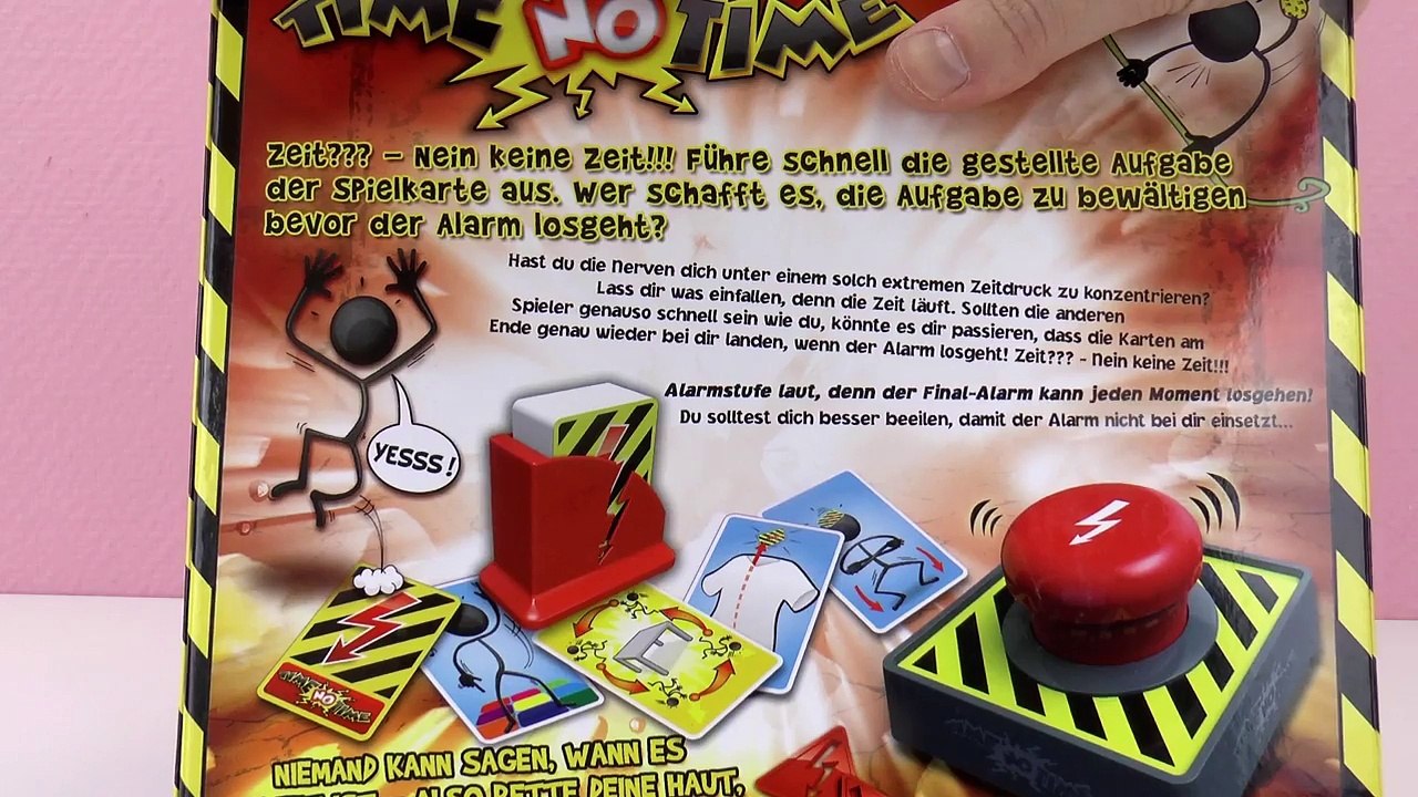 TIME NO TIME! Dieses Spiel hat keine Zeit für uns! Witzige Aufgaben bevor Alarm ausbricht!-Xxj0GKTC_Vo