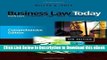 [Read Book] Business Law Today: Comprehensive: Text and Cases Mobi