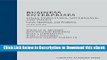 [Read Book] Business Enterprises--Legal Structures, Governance, and Policy: Cases, Materials, and
