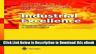 [Read Book] Industrial Excellence: Management Quality in Manufacturing Kindle