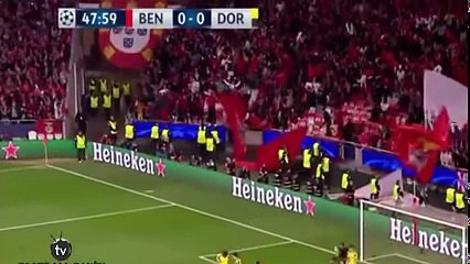 اهداف بروسيا دورتموند وبنفيكا [0-1] تعليق عربى [كاملة] 14-2-2017 - دورى ابطال اوروبا -