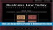 [Read Book] Business Law Today: Comprehensive (with Online Legal Research Guide) (Available Titles