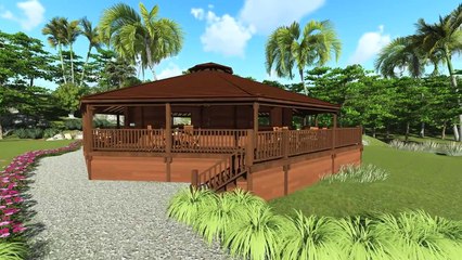 Teak Bali Project CA01 - Luxury Prefab Homes Bahamas Caribbean