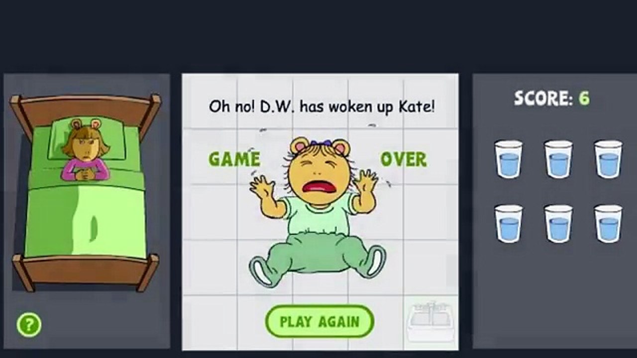 Baby is crying - Kate is Crying - Arthur Games