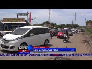Jalur Menuju Lembang dan Anyer Dipadati Wisatawan - NET16