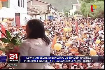 Reacciones tras levantamiento de secreto bancario de Joaquín Ramírez