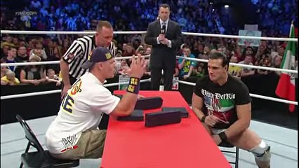 John Cena vs. Alberto Del Rio - Arm Wresting Challenge- SmackDown, Nov. 15, 2016