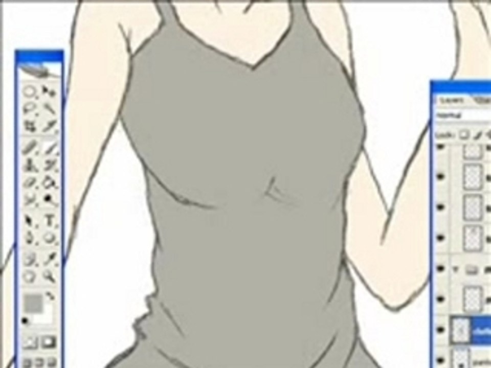 How to paint photoshop anime episode2(2/13)- www.spyre.co.nr