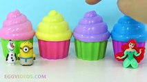 Ice Cream Clay Slime Surprise Eggs Disney Frozen Finding Dory Disney Princess Star Wars Toys Minions