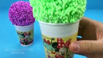 Foam Clay Ice Cream Kinder Frozen Surprise Eggs Hello Kitty Disney Princess Ariel Sofia the First