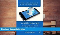 BEST PDF  Mobile Learning: Languages, Literacies and Cultures (New Language Learning and Teaching
