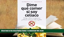 FREE [DOWNLOAD] Dime que comer si soy celiaco (Coleccion Salud y Vida Natural) (Spanish Edition)