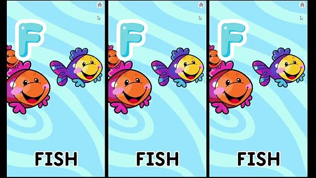 Learn Alphabet with Cartoon Real Animals for children. ABC Animals Names and Sounds. Education video