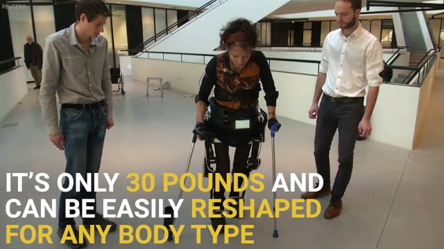 This Exosuit Will Help Paraplegics Walk Again