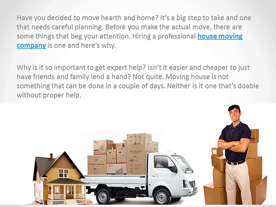 Make your move easier with expert help