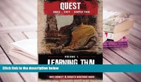 PDF [DOWNLOAD] Learning Thai, Your Great Adventure (Quest: Quick, Easy, Simple Thai) (Volume 1) Mr