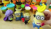 Spongebob Minions Spiderman and Angry Birds Toys Hats Play-Doh Surprise Eggs with Eyes!