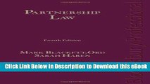 EPUB Download Partnership Law: The Modern Law of Firms, Limited Partnerships and LLPs (Fourth