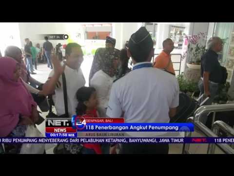 Kendaraan Memadati Pelabuhan Ketapang - NET 24