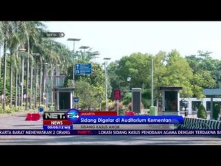 Sidang Digelar di Auditorium Kementan - NET 24