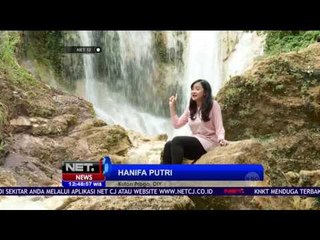 Berenang di Kolam Alami Berlatar Air Terjun Kembang Soka - NET12