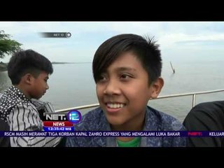 Asyiknya Liburan Bersama Kawanan Hiu Tutul di Pantai Bentar - NET12