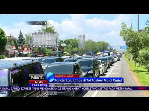 Live Report Arus Balik Liburan di Tol Pasteur - NET12