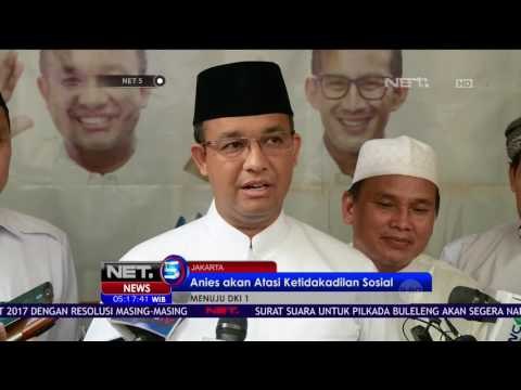 Resolusi 2017 Masing-masing Cagub DKI Jakarta - NET5
