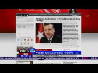 Download Video: Presiden Turki Ajak Perangi Terorisme - NET24