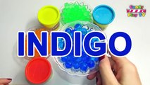 Learn Colors with Play Doh Rainbow and ORBEEZ | Learn Colours with Paly-Doh and Jelly Balls
