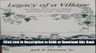 PDF [FREE] DOWNLOAD Legacy of a Village: The Italian Swiss Colony Winery and People of Asti,