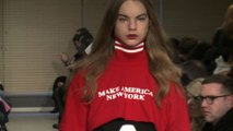 Les créateurs de la Fashion Week engagés face à Trump