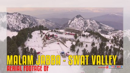 Malam Jabba Swat Aerial Footage