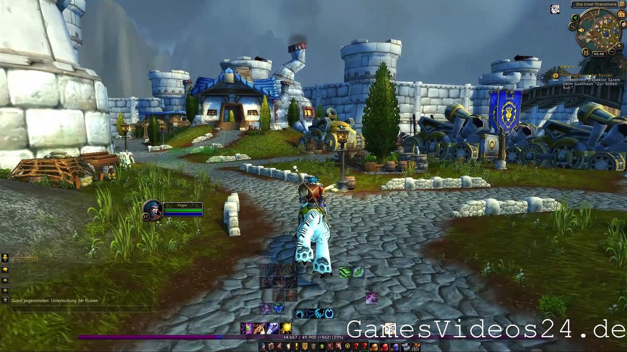 World of Warcraft Quest: Untersuchung der Ruinen