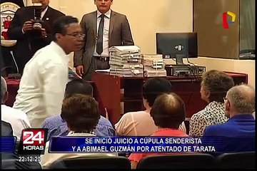 Se inició juicio oral por atentado terrorista en Tarata