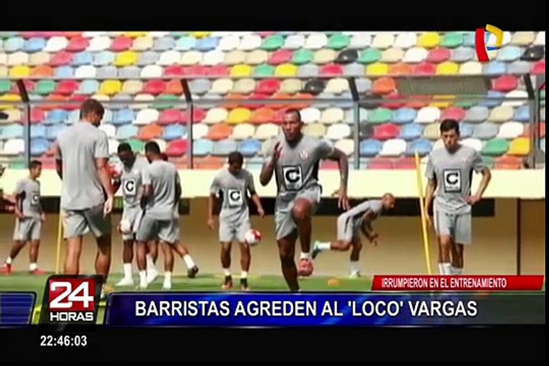 Universitario: hinchas ingresan a las prácticas y agreden a Juan Vargas