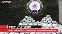 İstanbul’da 1 ton uyuşturucu ele geçirildi